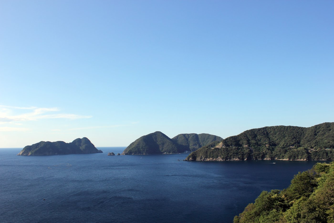 常神半島の入り組んだ海岸線